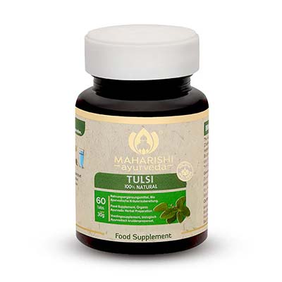TULSI, Single Herb, Natural, 30g Tab, MA 7928 (Holy Basil)