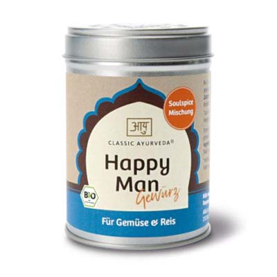 Happy Man Spice Mix, organic, 80g